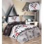 ETEHOMETEX TEK KİŞİLİK 3D DİJİTAL BASKILI YATAK ÖRTÜSÜ BEŞİKTAŞ 8696474232037